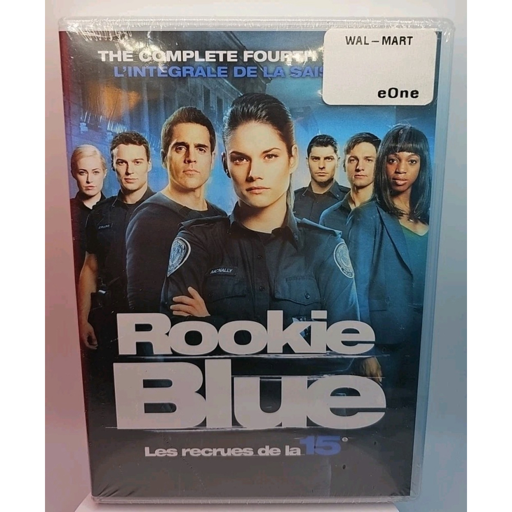 Rookie Blue The Complete Fourth Season 4 (DVD, 4 Disc Set, Region 1) New Sealed
